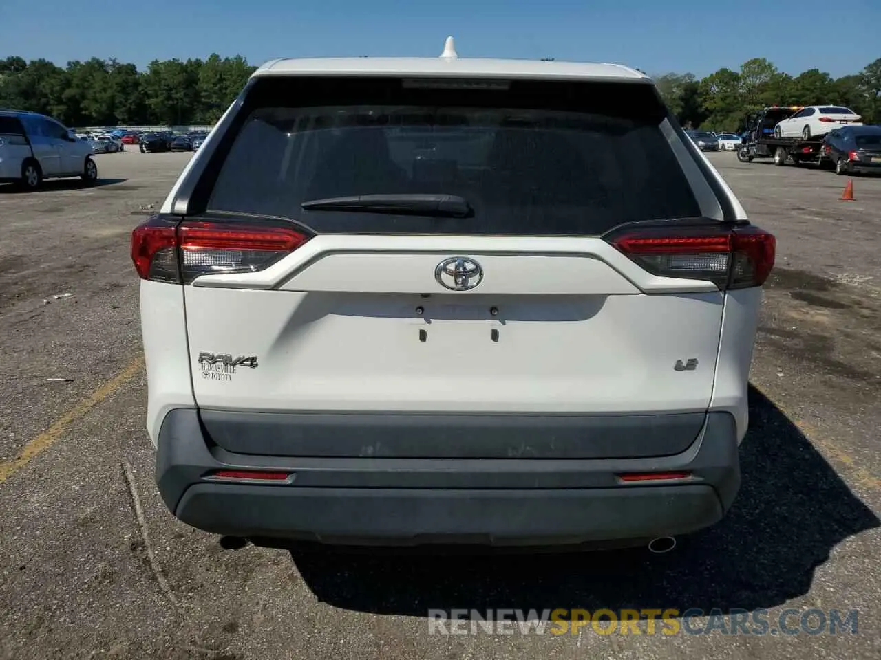 6 Фотография поврежденного автомобиля 2T3H1RFV9NC192613 TOYOTA RAV4 2022