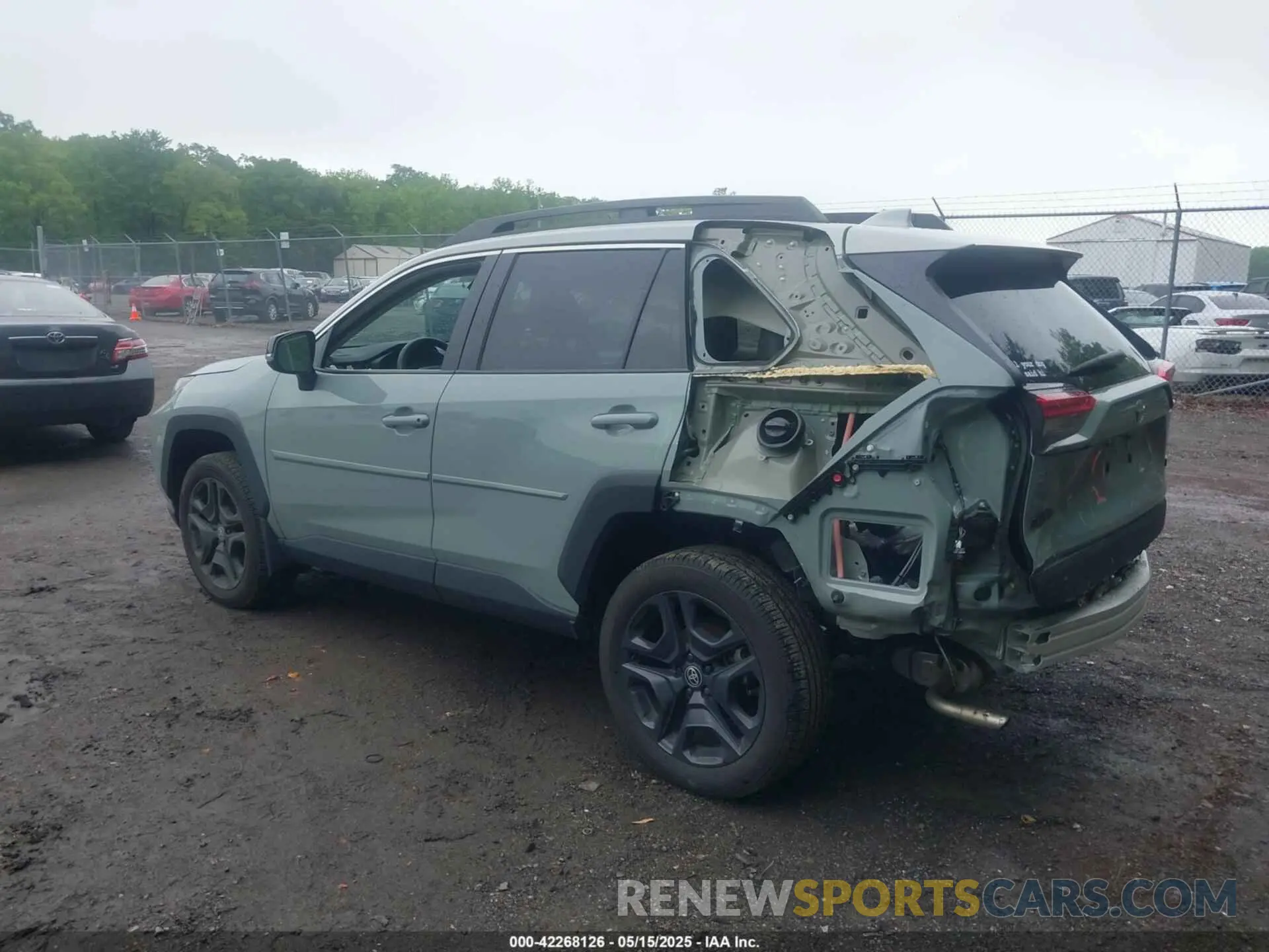 3 Фотография поврежденного автомобиля 2T3J1RFV1NW309312 TOYOTA RAV4 2022