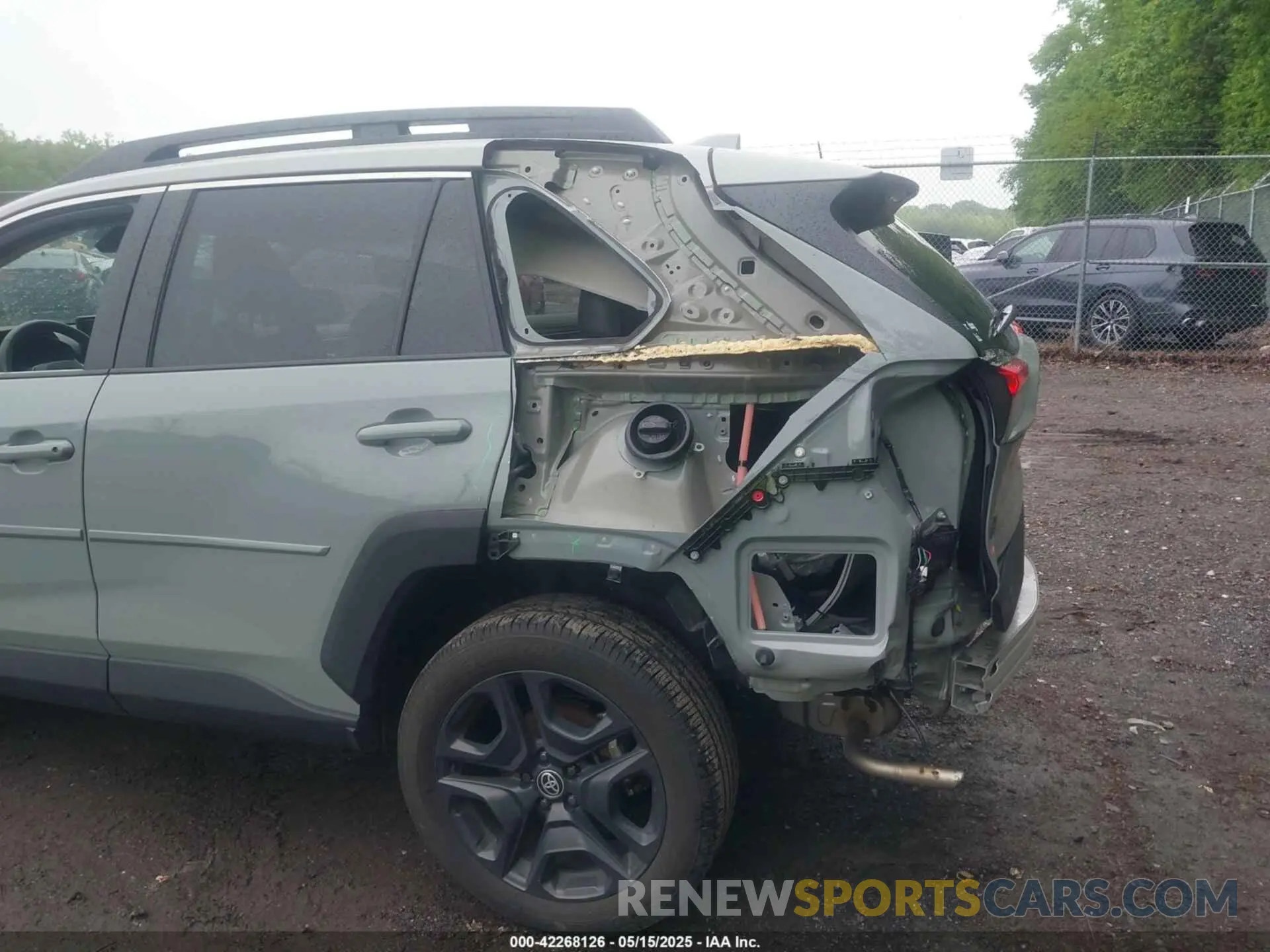 6 Фотография поврежденного автомобиля 2T3J1RFV1NW309312 TOYOTA RAV4 2022