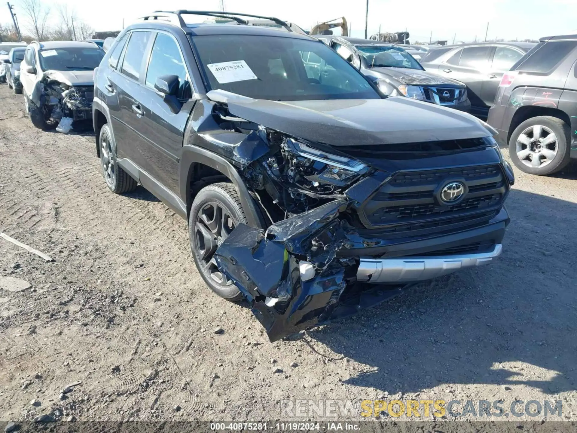 1 Photograph of a damaged car 2T3J1RFV2NW260377 TOYOTA RAV4 2022