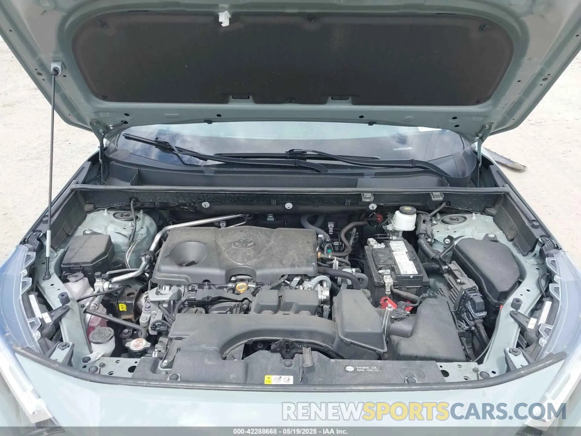 10 Фотография поврежденного автомобиля 2T3J1RFV2NW267281 TOYOTA RAV4 2022