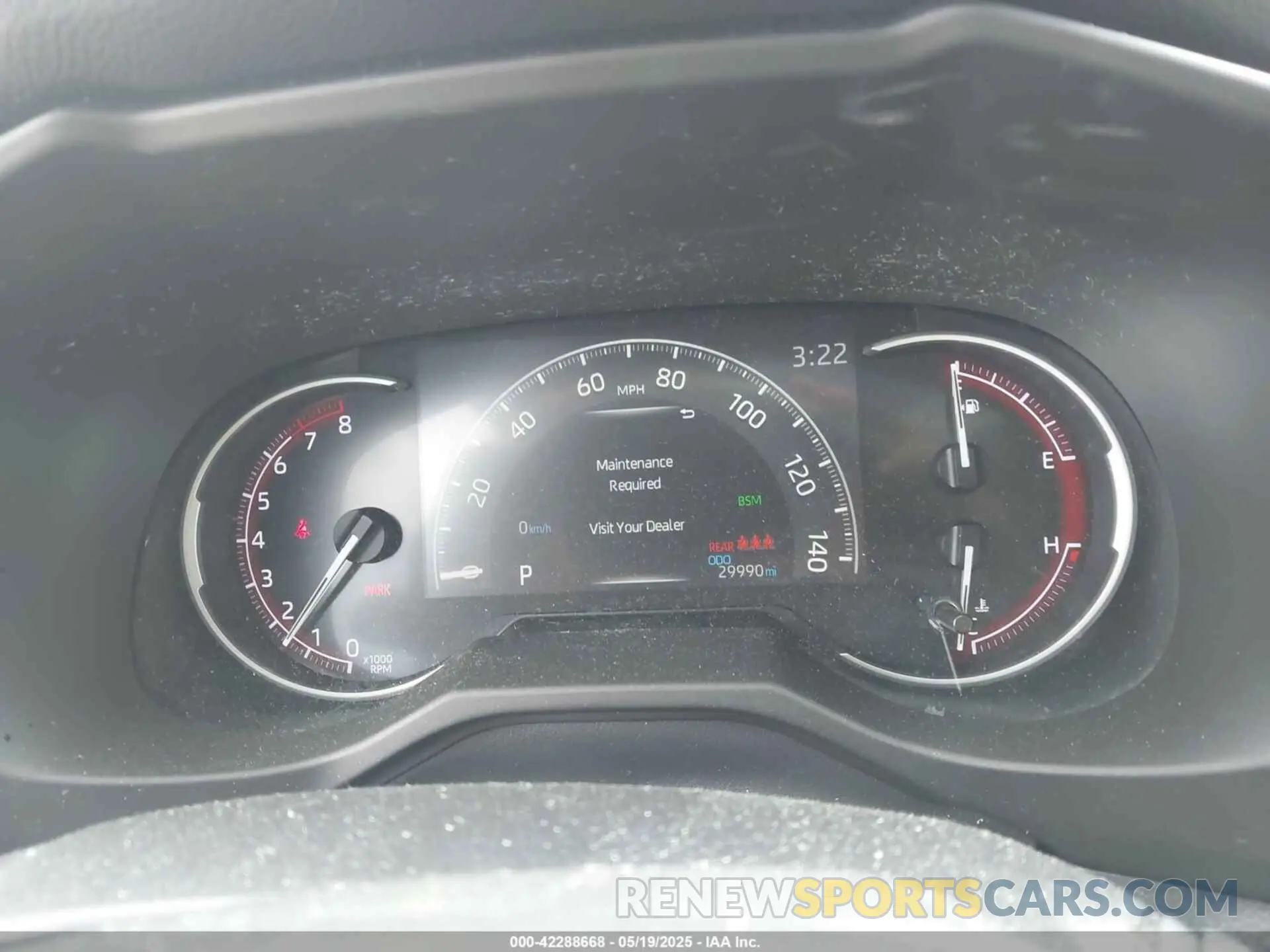 7 Фотография поврежденного автомобиля 2T3J1RFV2NW267281 TOYOTA RAV4 2022