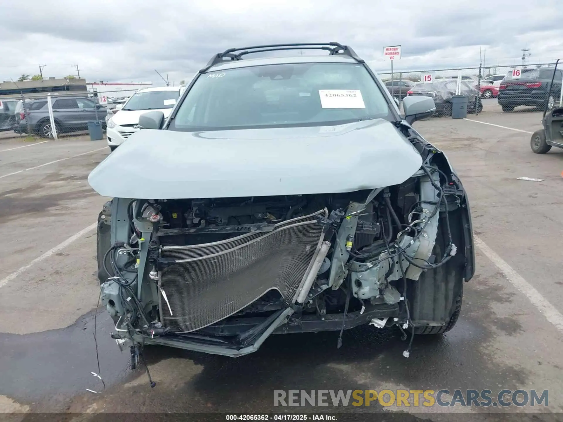 13 Фотография поврежденного автомобиля 2T3J1RFV8NW308450 TOYOTA RAV4 2022