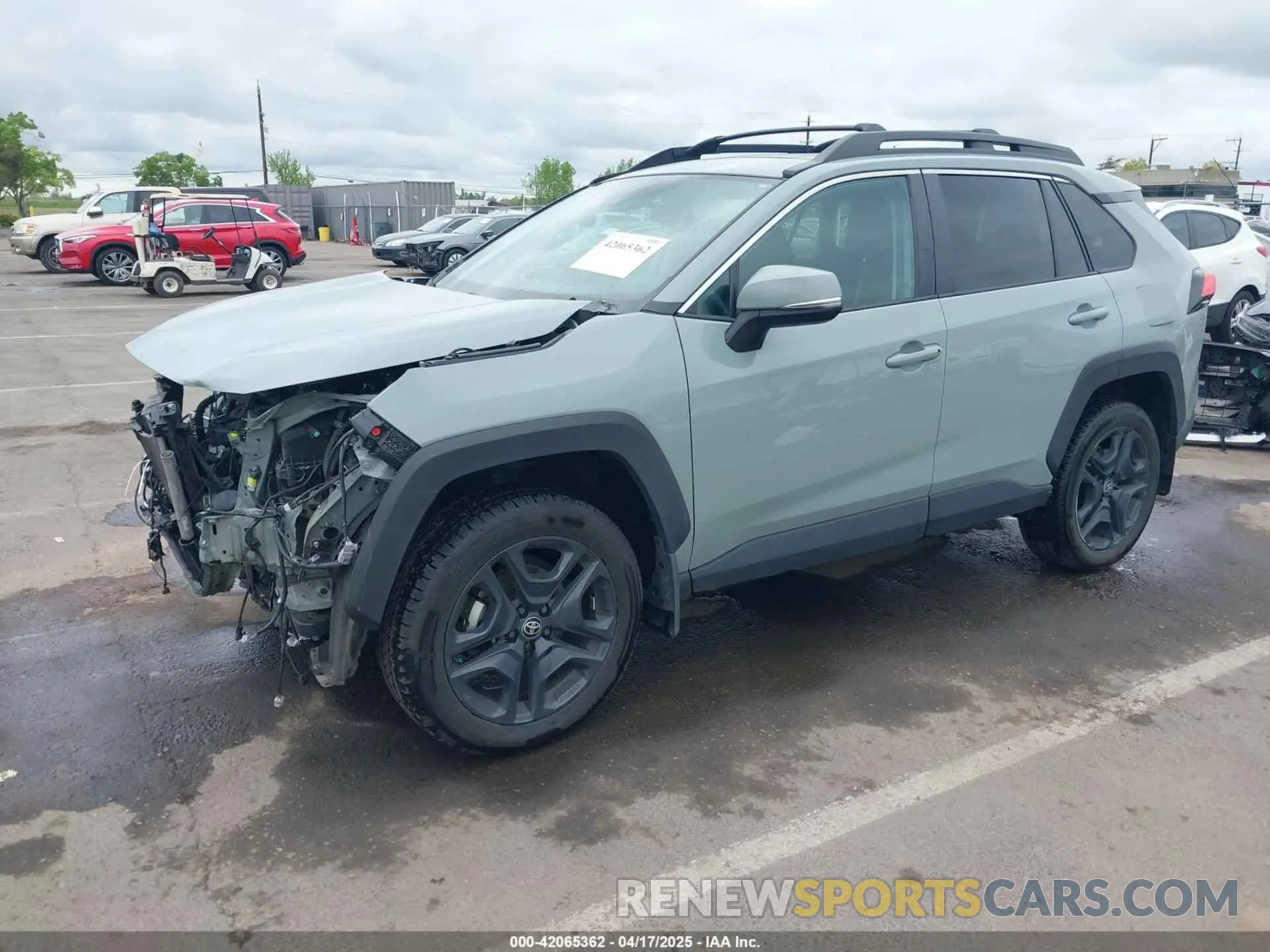 2 Фотография поврежденного автомобиля 2T3J1RFV8NW308450 TOYOTA RAV4 2022