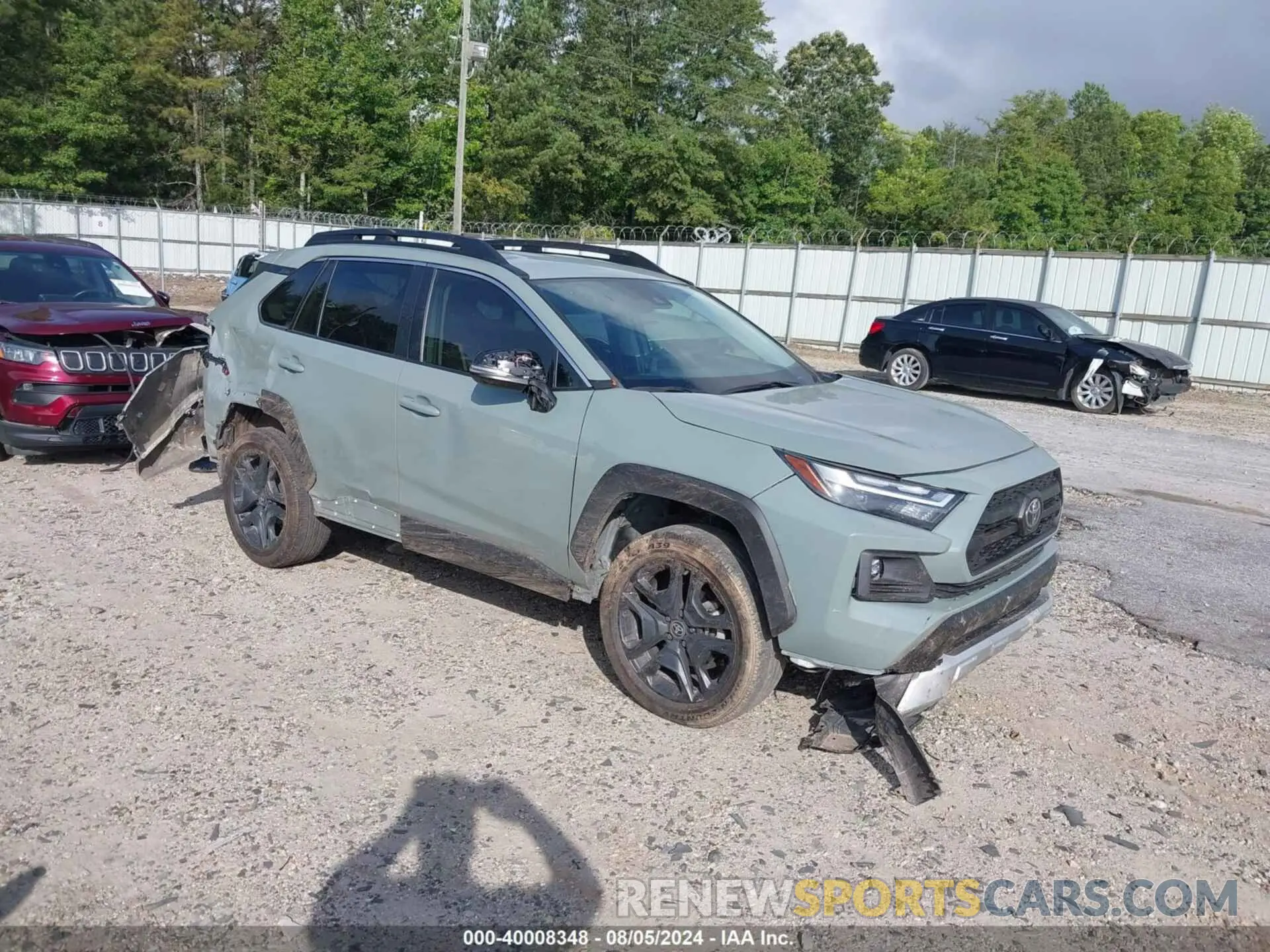 1 Фотография поврежденного автомобиля 2T3J1RFV9NW271554 TOYOTA RAV4 2022