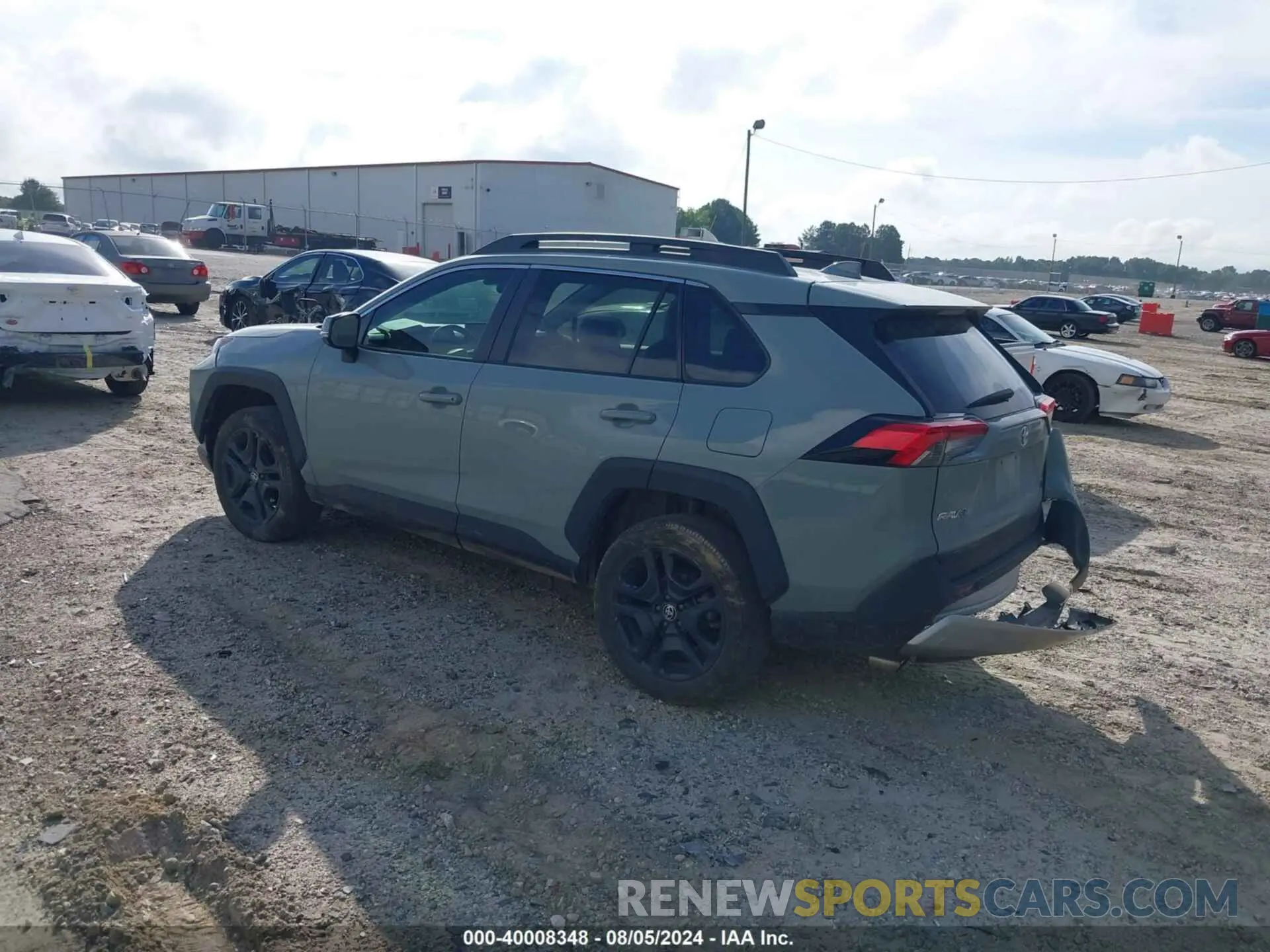 3 Фотография поврежденного автомобиля 2T3J1RFV9NW271554 TOYOTA RAV4 2022