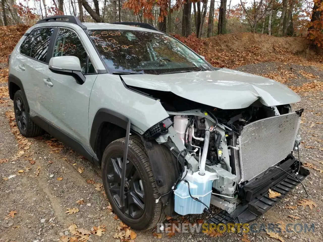 1 Фотография поврежденного автомобиля 2T3J1RFV9NW283980 TOYOTA RAV4 2022