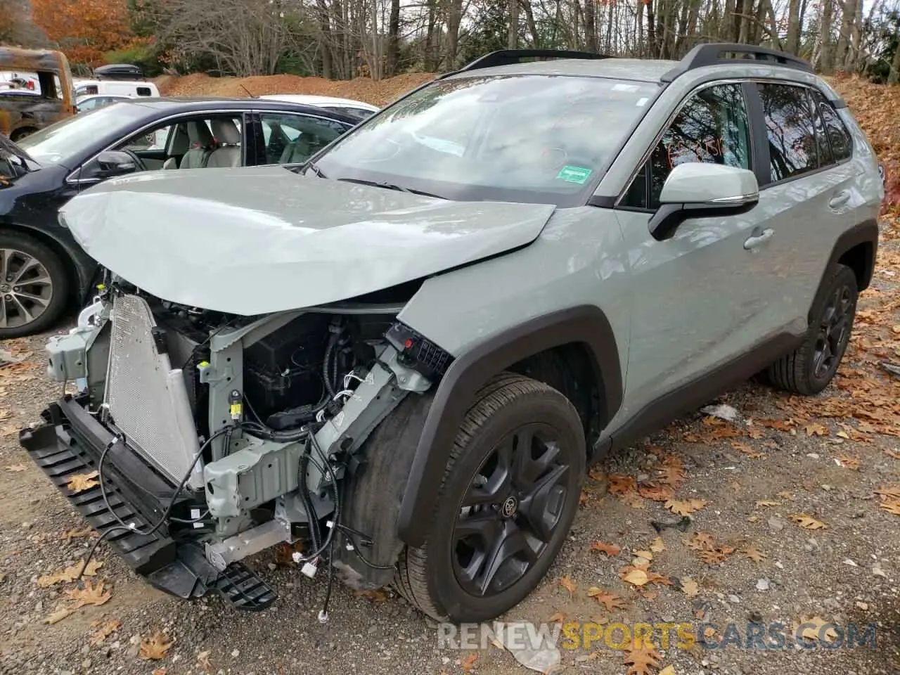 2 Фотография поврежденного автомобиля 2T3J1RFV9NW283980 TOYOTA RAV4 2022