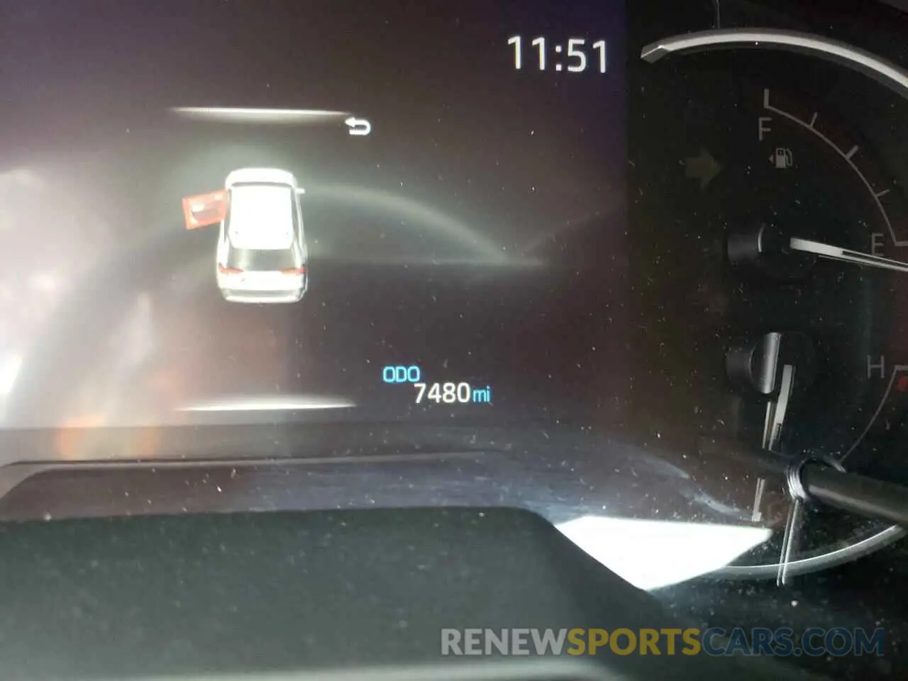 8 Фотография поврежденного автомобиля 2T3J1RFV9NW283980 TOYOTA RAV4 2022
