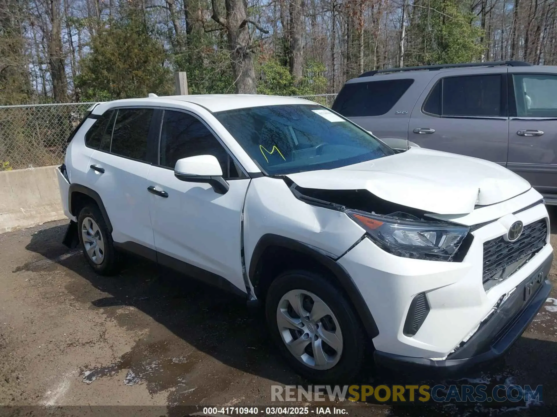 6 Photograph of a damaged car 2T3K1RFV1NC173348 TOYOTA RAV4 2022