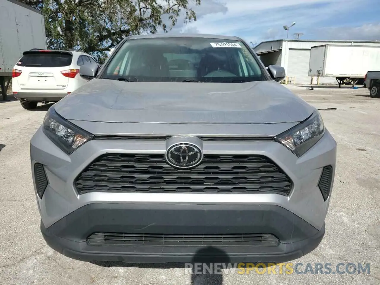 5 Фотография поврежденного автомобиля 2T3K1RFV9NC175364 TOYOTA RAV4 2022