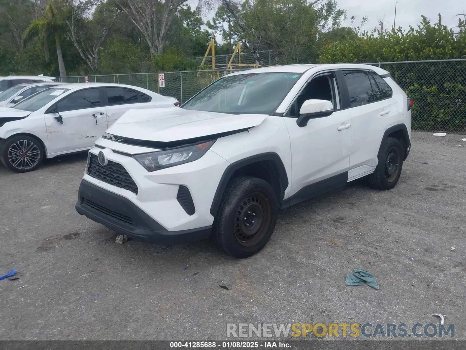 2 Фотография поврежденного автомобиля 2T3K1RFV9NC202322 TOYOTA RAV4 2022