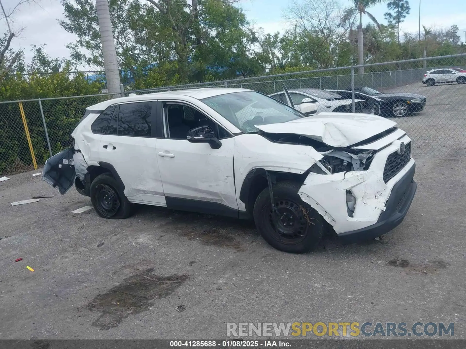 6 Фотография поврежденного автомобиля 2T3K1RFV9NC202322 TOYOTA RAV4 2022