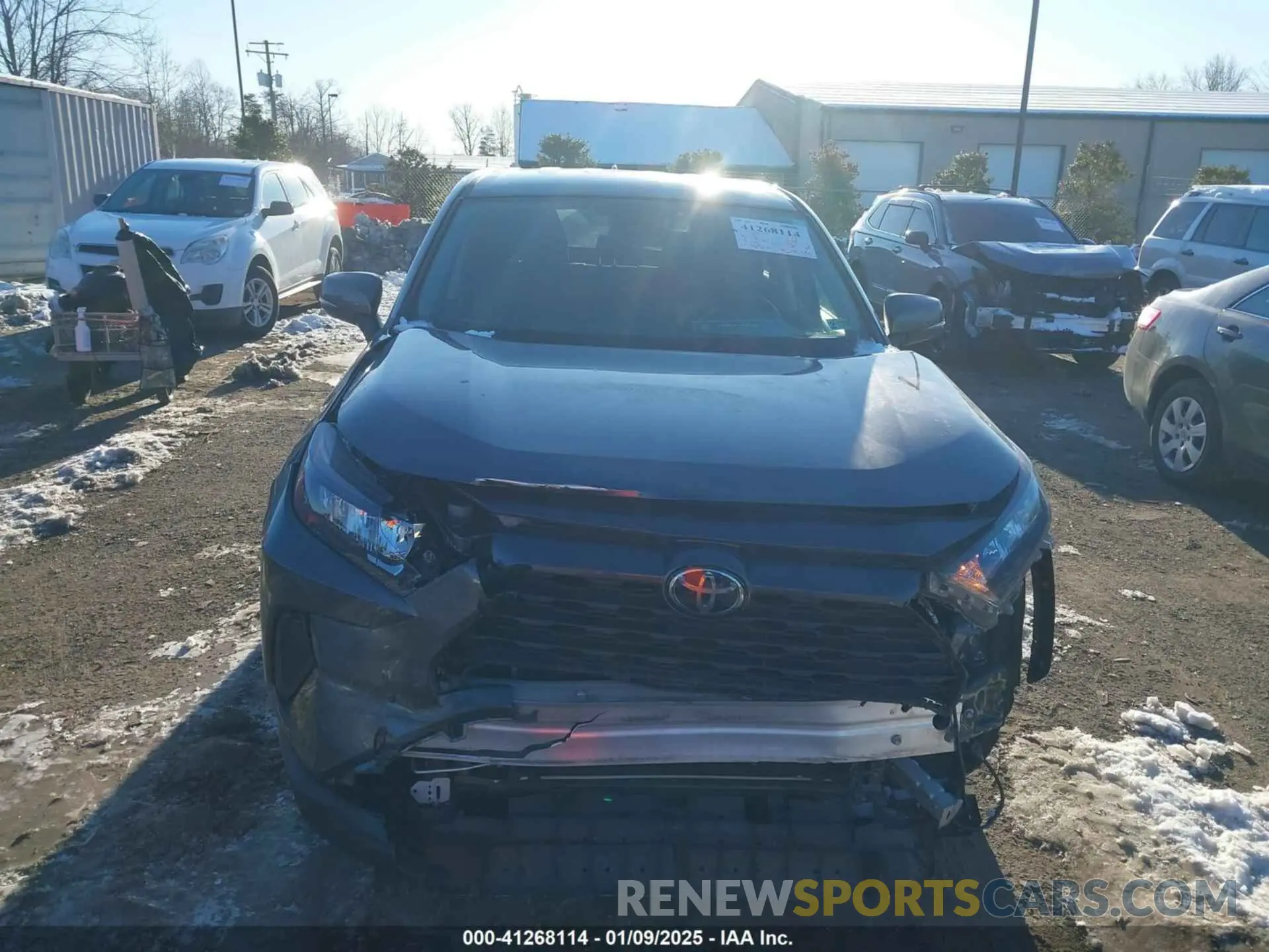 13 Фотография поврежденного автомобиля 2T3K1RFVXNC176944 TOYOTA RAV4 2022