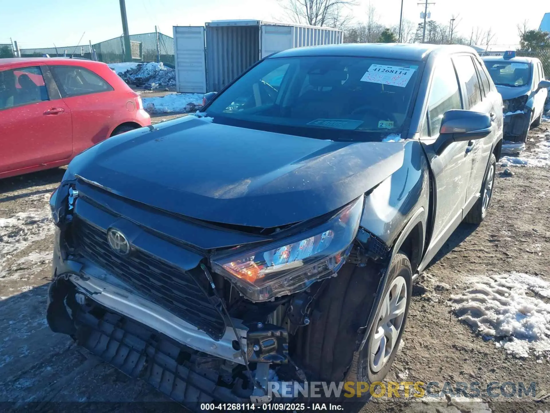 6 Фотография поврежденного автомобиля 2T3K1RFVXNC176944 TOYOTA RAV4 2022