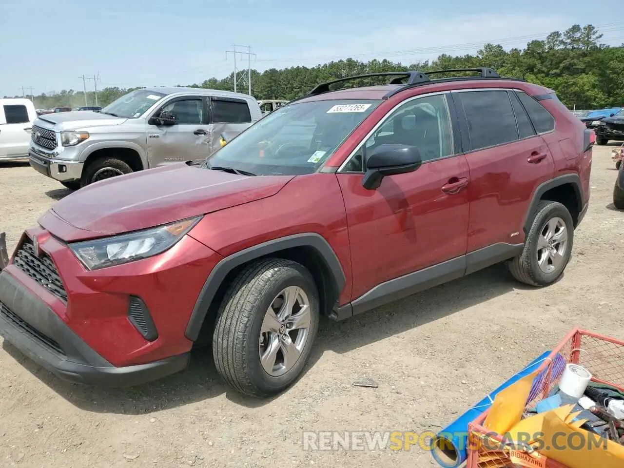 1 Фотография поврежденного автомобиля 2T3LWRFV1NW142962 TOYOTA RAV4 2022