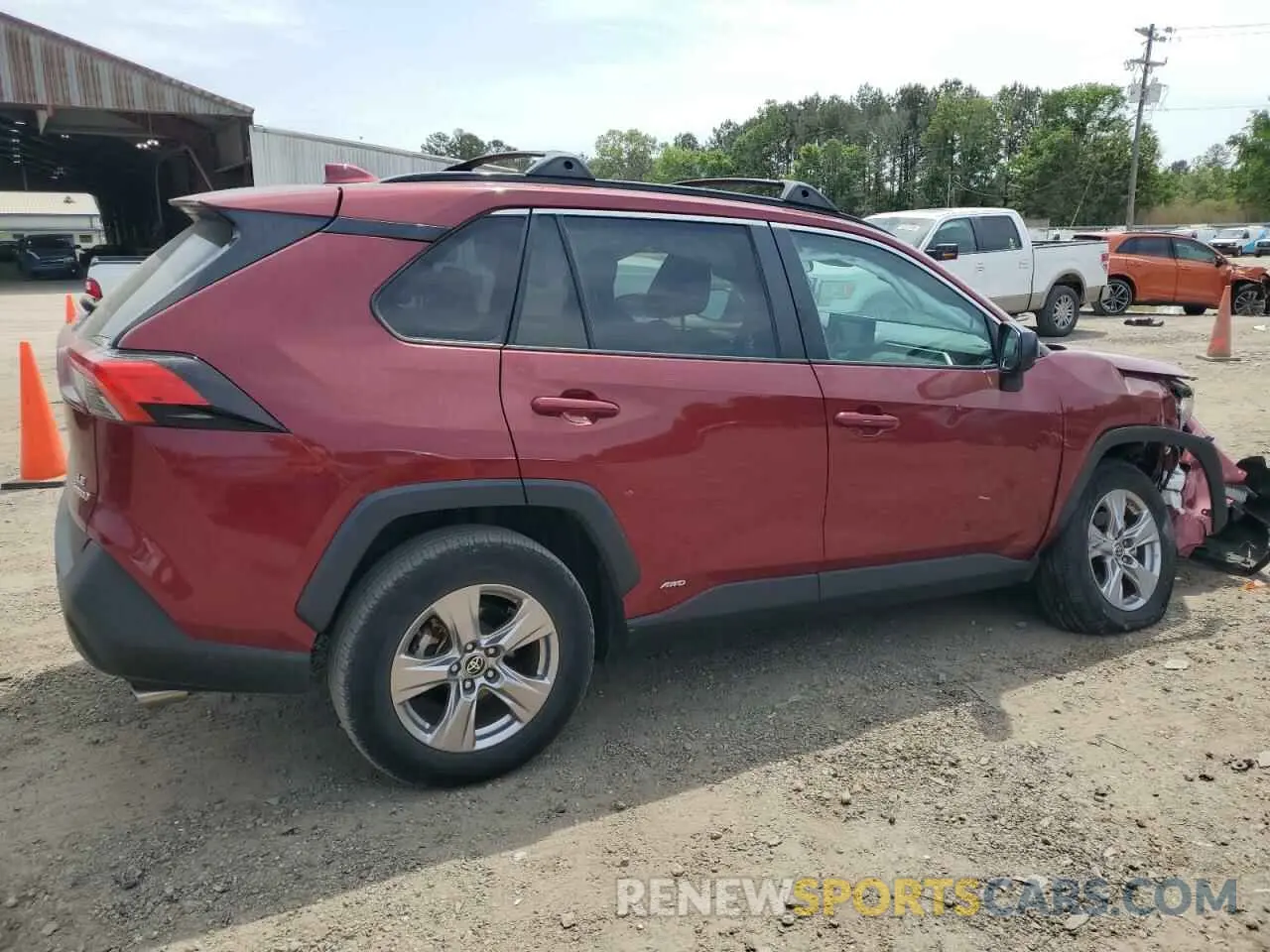 3 Фотография поврежденного автомобиля 2T3LWRFV1NW142962 TOYOTA RAV4 2022