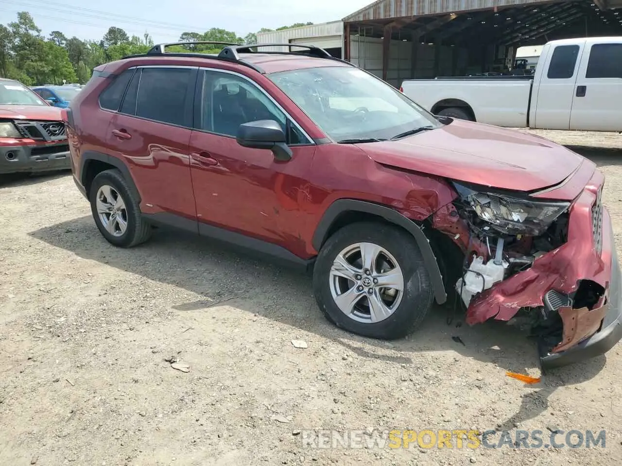 4 Фотография поврежденного автомобиля 2T3LWRFV1NW142962 TOYOTA RAV4 2022