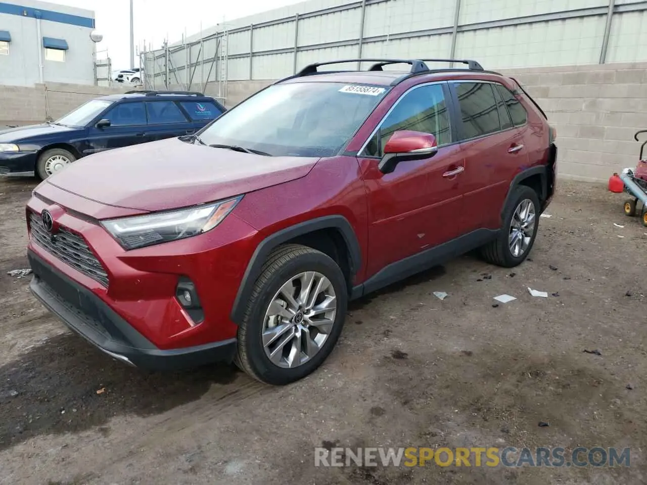 1 Photograph of a damaged car 2T3N1RFV5NW281807 TOYOTA RAV4 2022