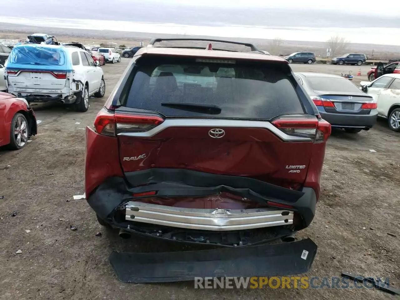 6 Photograph of a damaged car 2T3N1RFV5NW281807 TOYOTA RAV4 2022