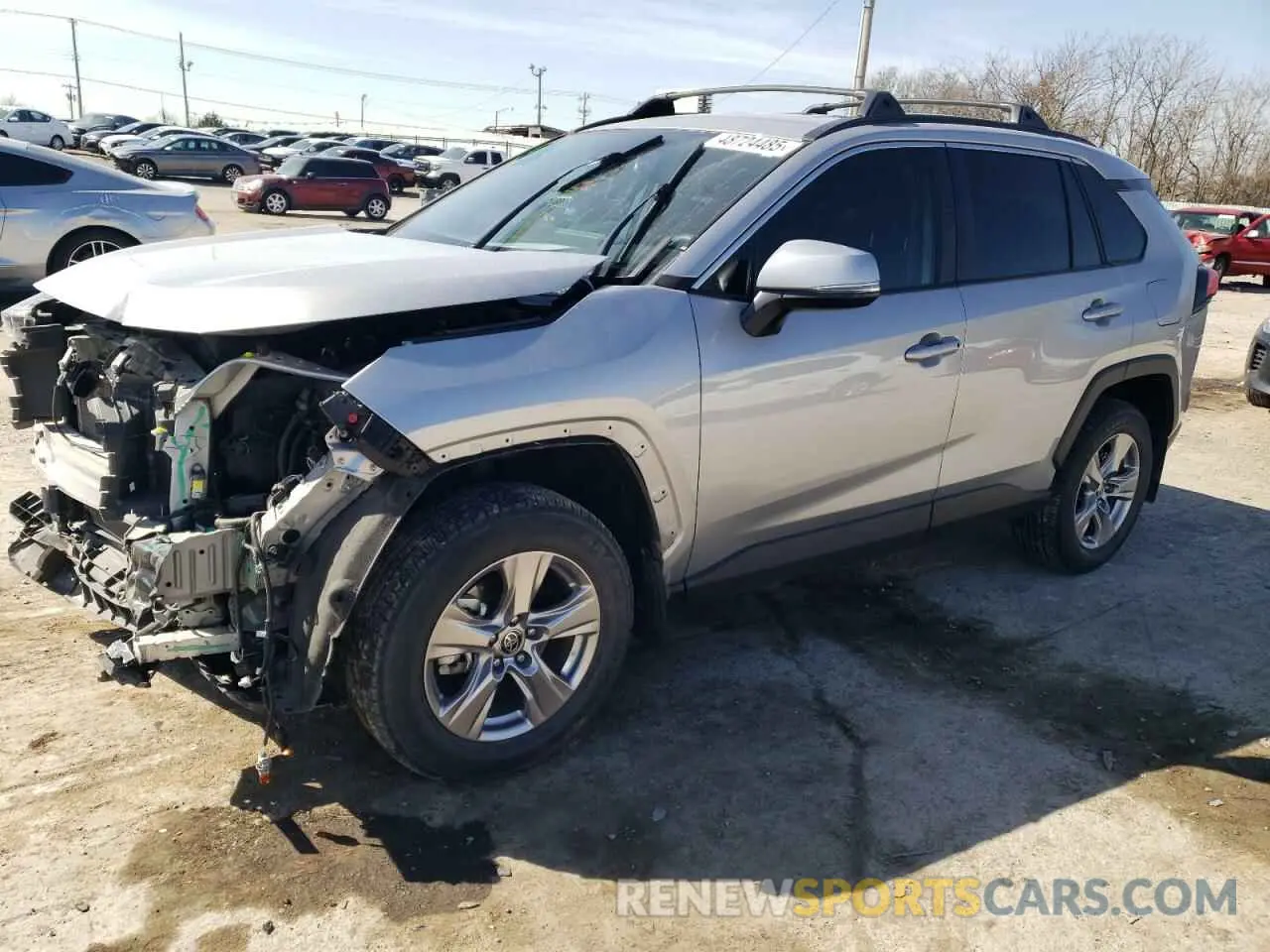 1 Photograph of a damaged car 2T3P1RFV0NC278288 TOYOTA RAV4 2022