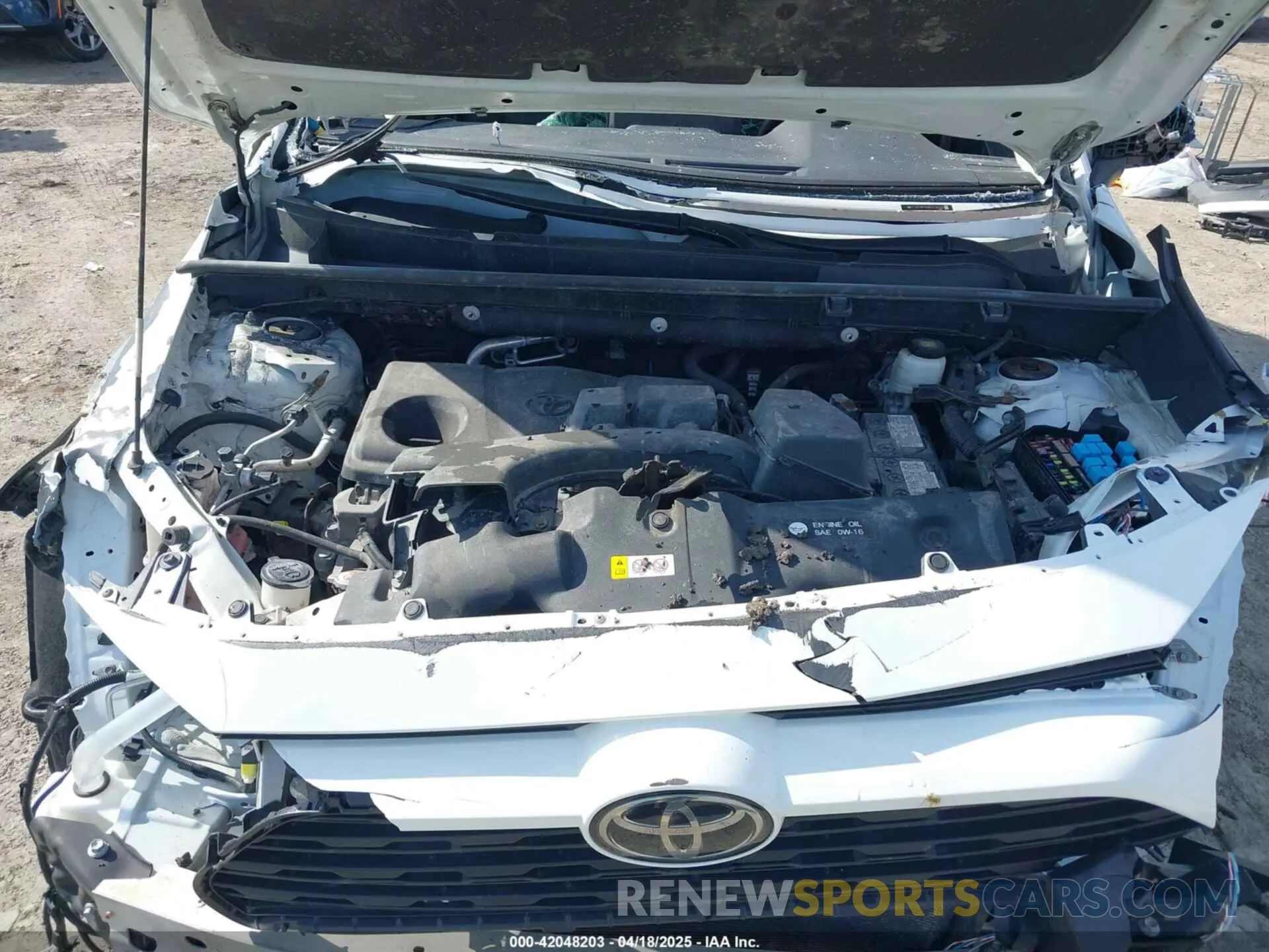 10 Фотография поврежденного автомобиля 2T3P1RFV0NC279408 TOYOTA RAV4 2022