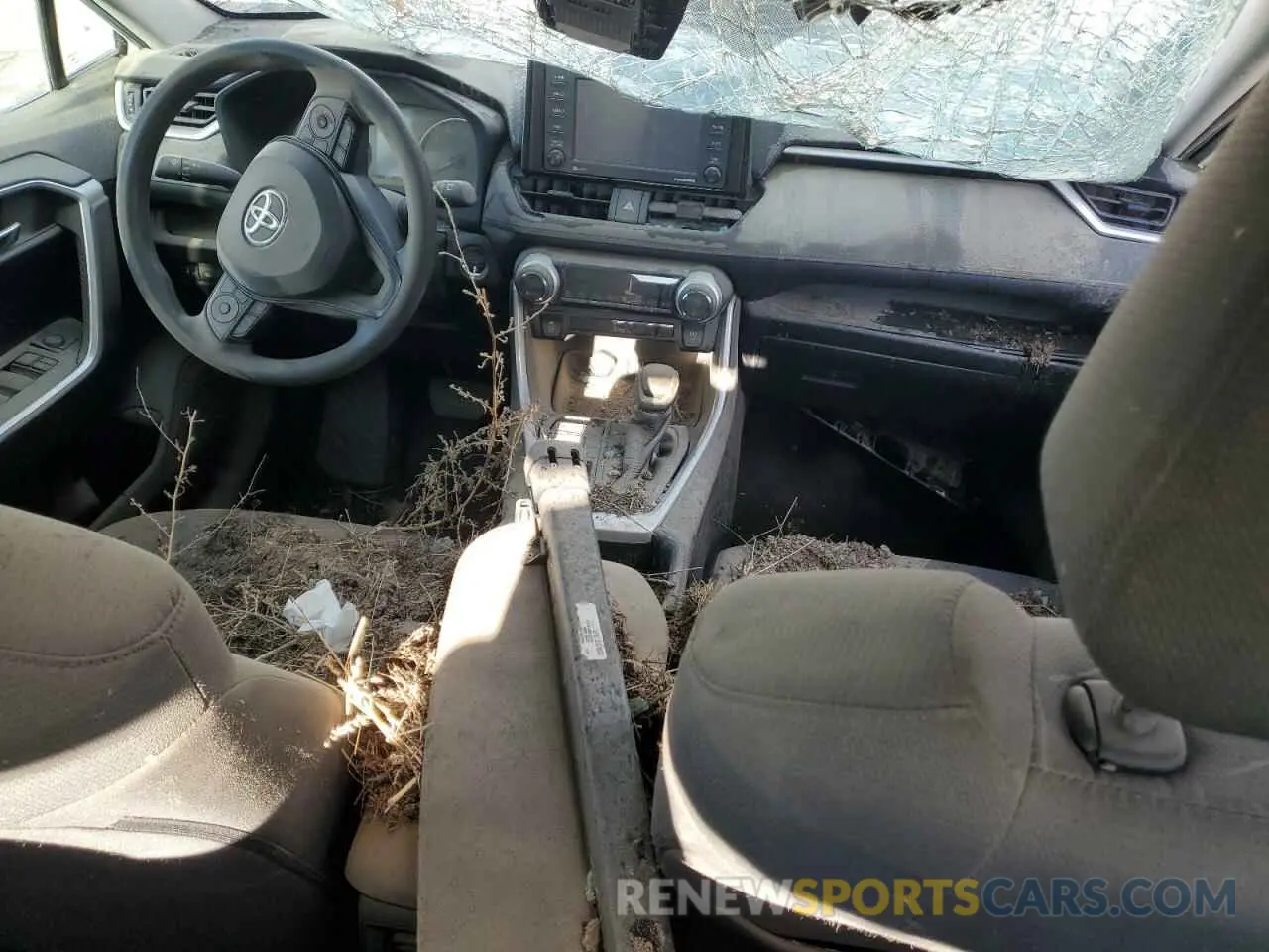 8 Фотография поврежденного автомобиля 2T3P1RFV0NW255267 TOYOTA RAV4 2022