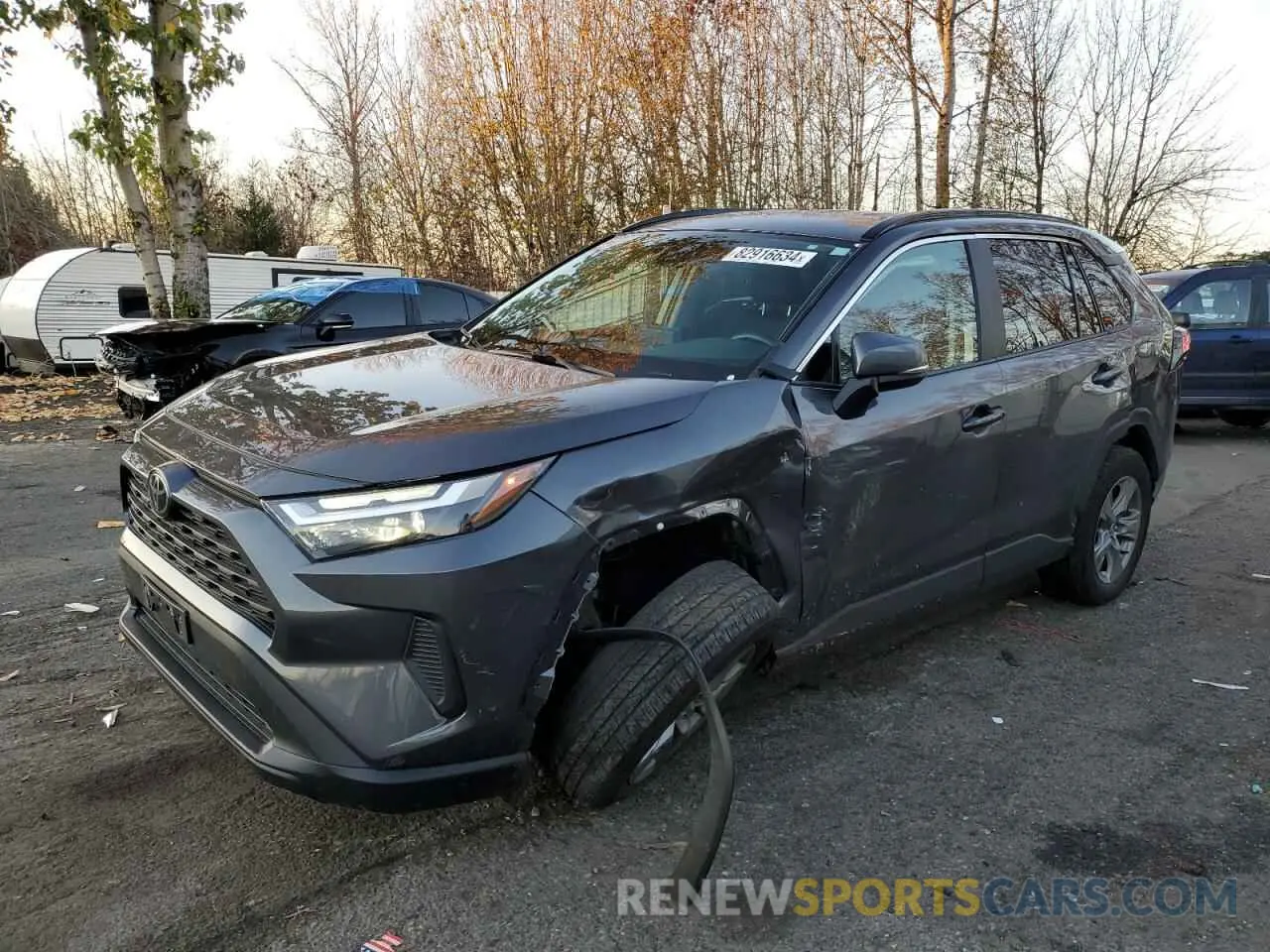 1 Фотография поврежденного автомобиля 2T3P1RFV0NW295039 TOYOTA RAV4 2022