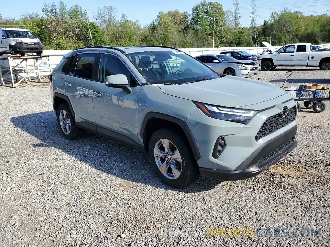4 Фотография поврежденного автомобиля 2T3P1RFV0NW322269 TOYOTA RAV4 2022