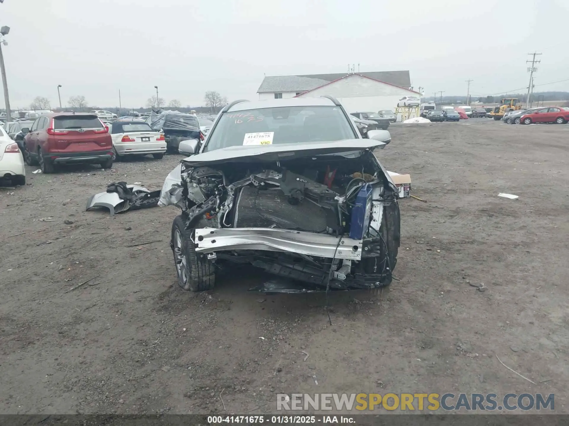 12 Photograph of a damaged car 2T3P1RFV1NC282608 TOYOTA RAV4 2022