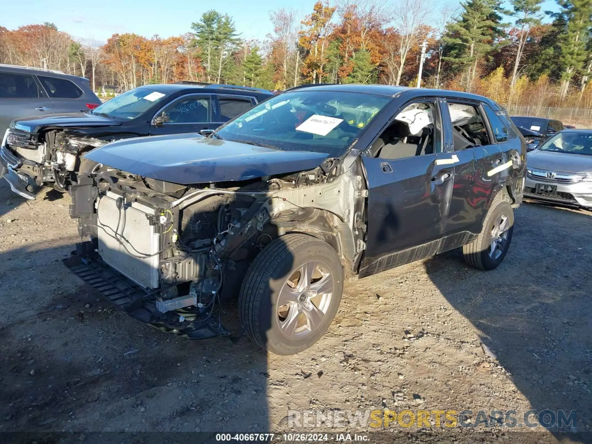 2 Фотография поврежденного автомобиля 2T3P1RFV1NW259280 TOYOTA RAV4 2022