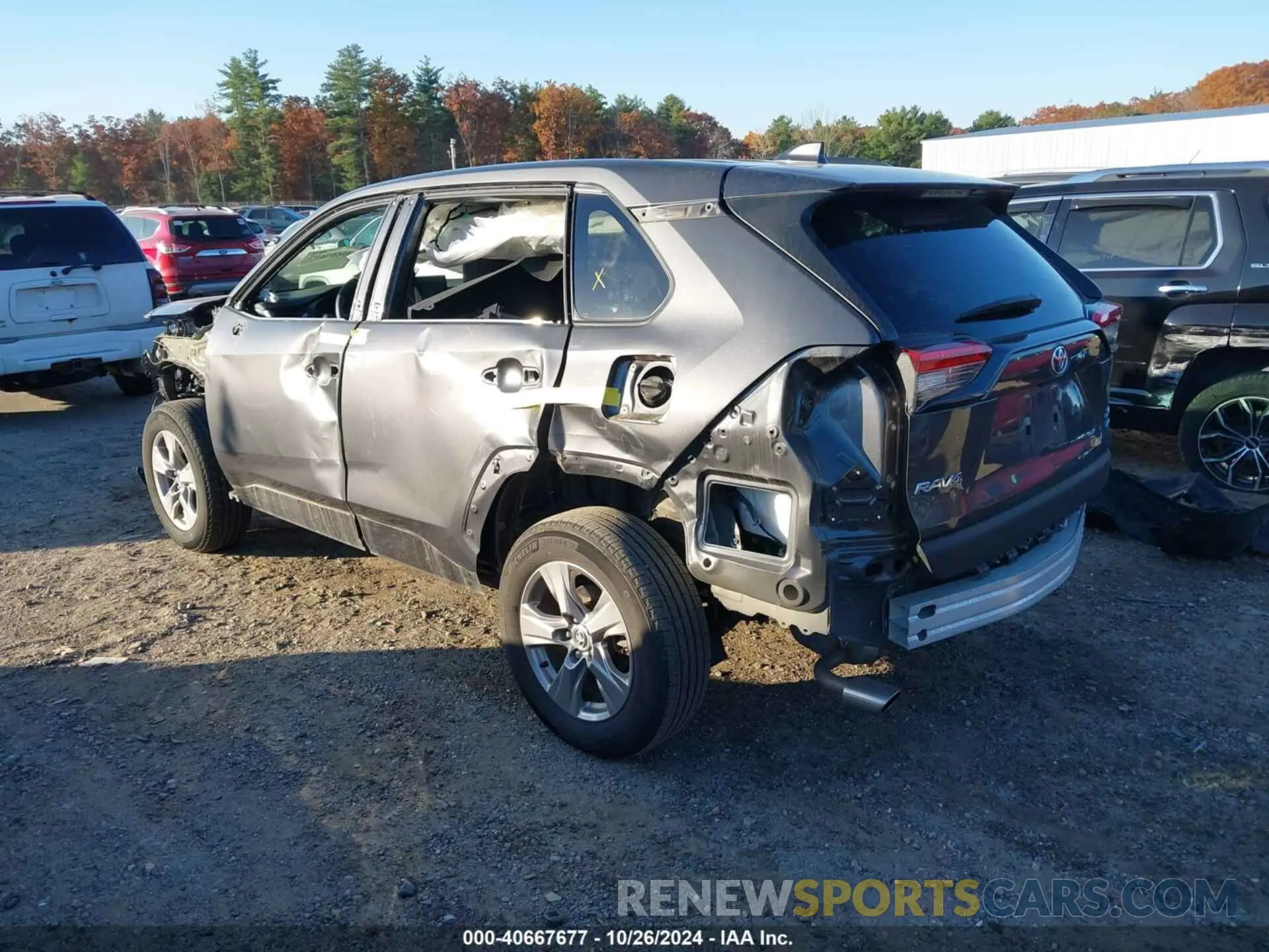 3 Фотография поврежденного автомобиля 2T3P1RFV1NW259280 TOYOTA RAV4 2022