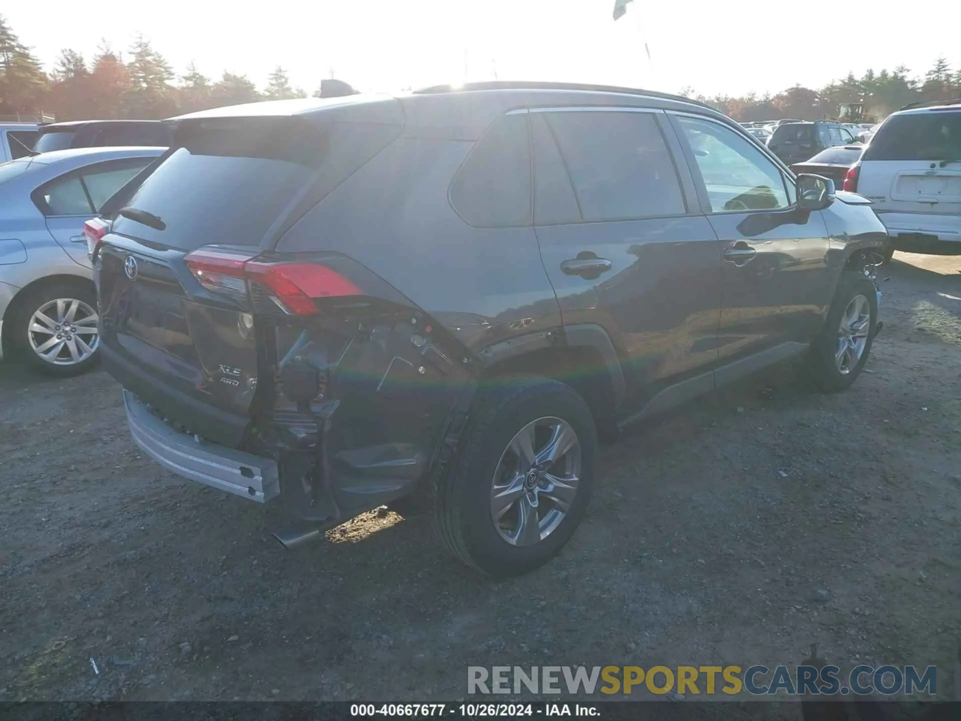 4 Фотография поврежденного автомобиля 2T3P1RFV1NW259280 TOYOTA RAV4 2022