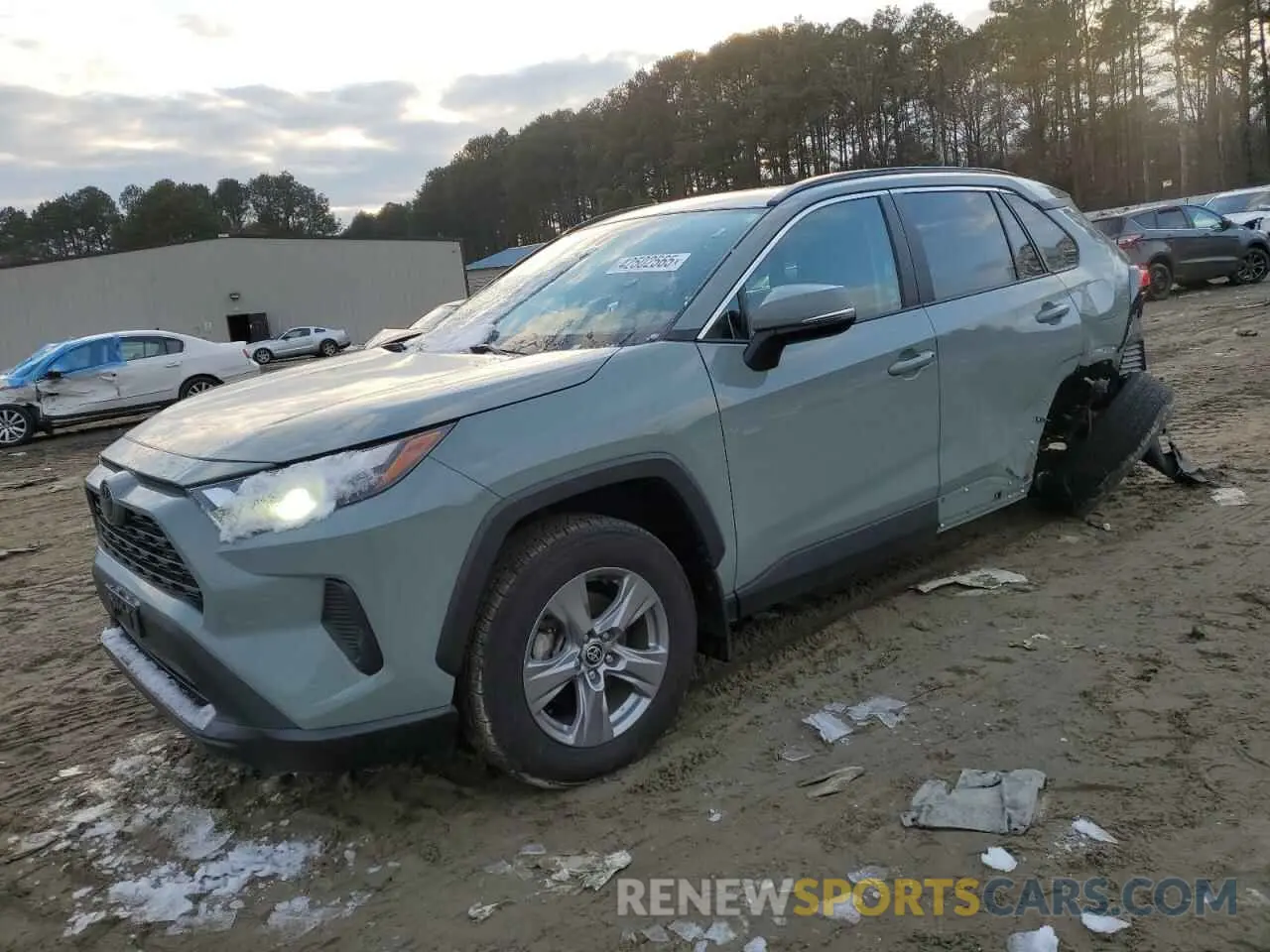 1 Photograph of a damaged car 2T3P1RFV1NW289203 TOYOTA RAV4 2022