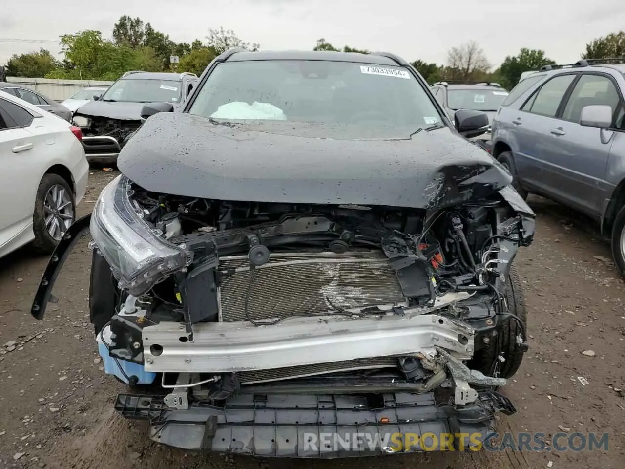 5 Фотография поврежденного автомобиля 2T3P1RFV2NC302106 TOYOTA RAV4 2022