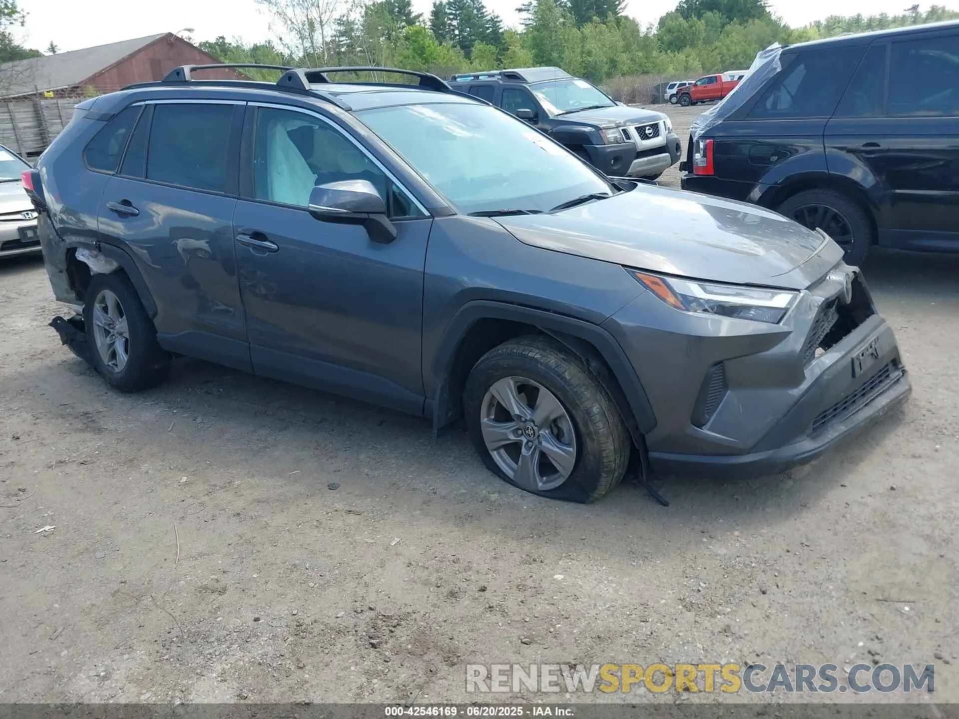 1 Photograph of a damaged car 2T3P1RFV2NC303143 TOYOTA RAV4 2022