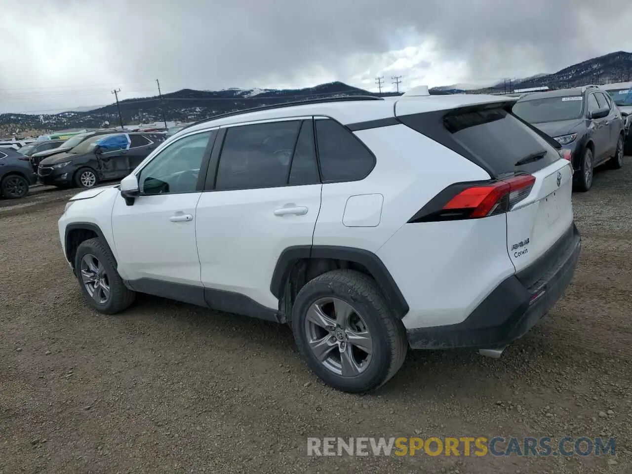2 Фотография поврежденного автомобиля 2T3P1RFV3NW264237 TOYOTA RAV4 2022