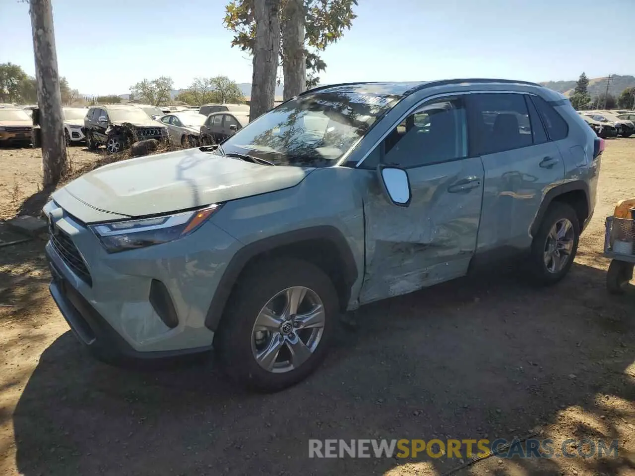 1 Photograph of a damaged car 2T3P1RFV3NW314991 TOYOTA RAV4 2022