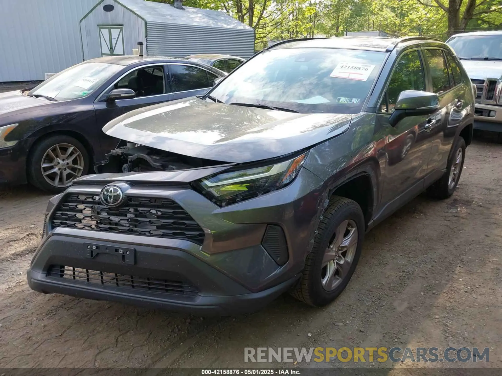 2 Фотография поврежденного автомобиля 2T3P1RFV4NW277532 TOYOTA RAV4 2022