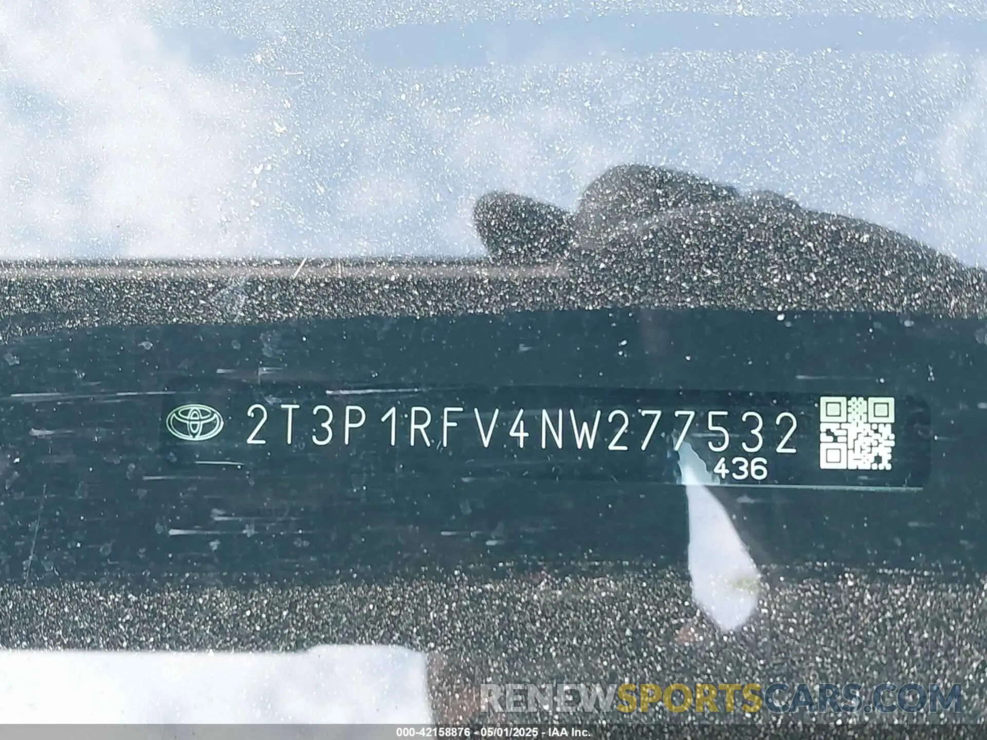 9 Фотография поврежденного автомобиля 2T3P1RFV4NW277532 TOYOTA RAV4 2022