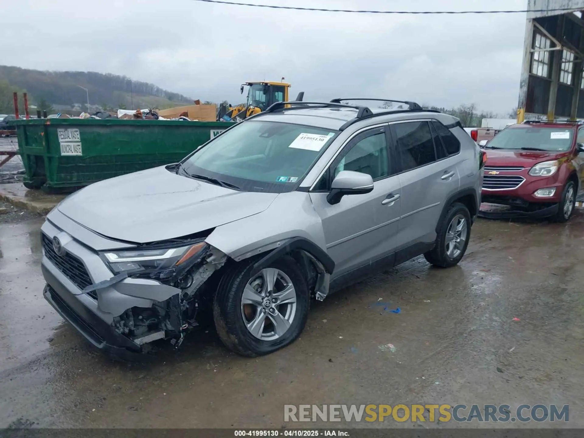 2 Фотография поврежденного автомобиля 2T3P1RFV5NC273930 TOYOTA RAV4 2022