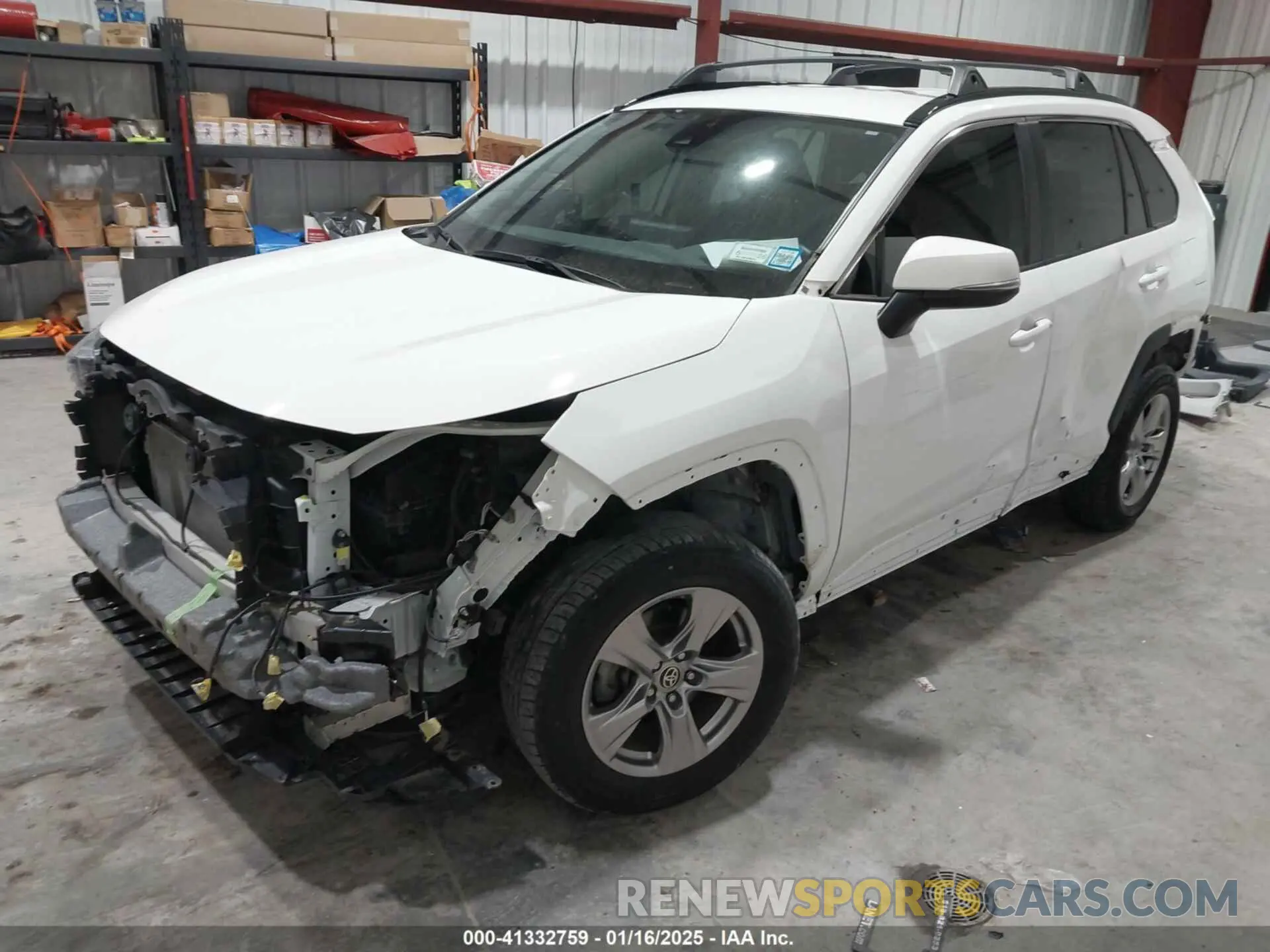 2 Фотография поврежденного автомобиля 2T3P1RFV5NC283986 TOYOTA RAV4 2022