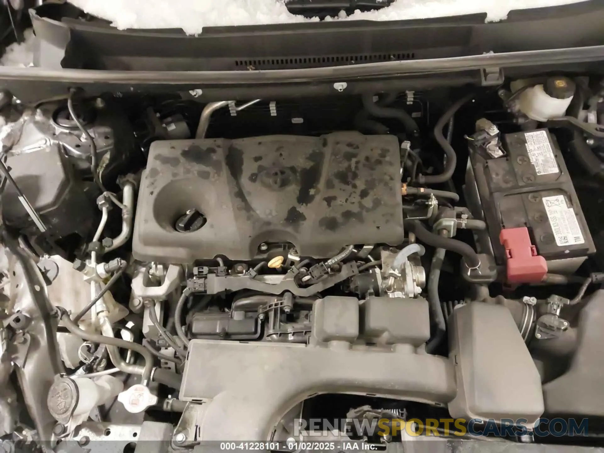 10 Фотография поврежденного автомобиля 2T3P1RFV5NC303833 TOYOTA RAV4 2022