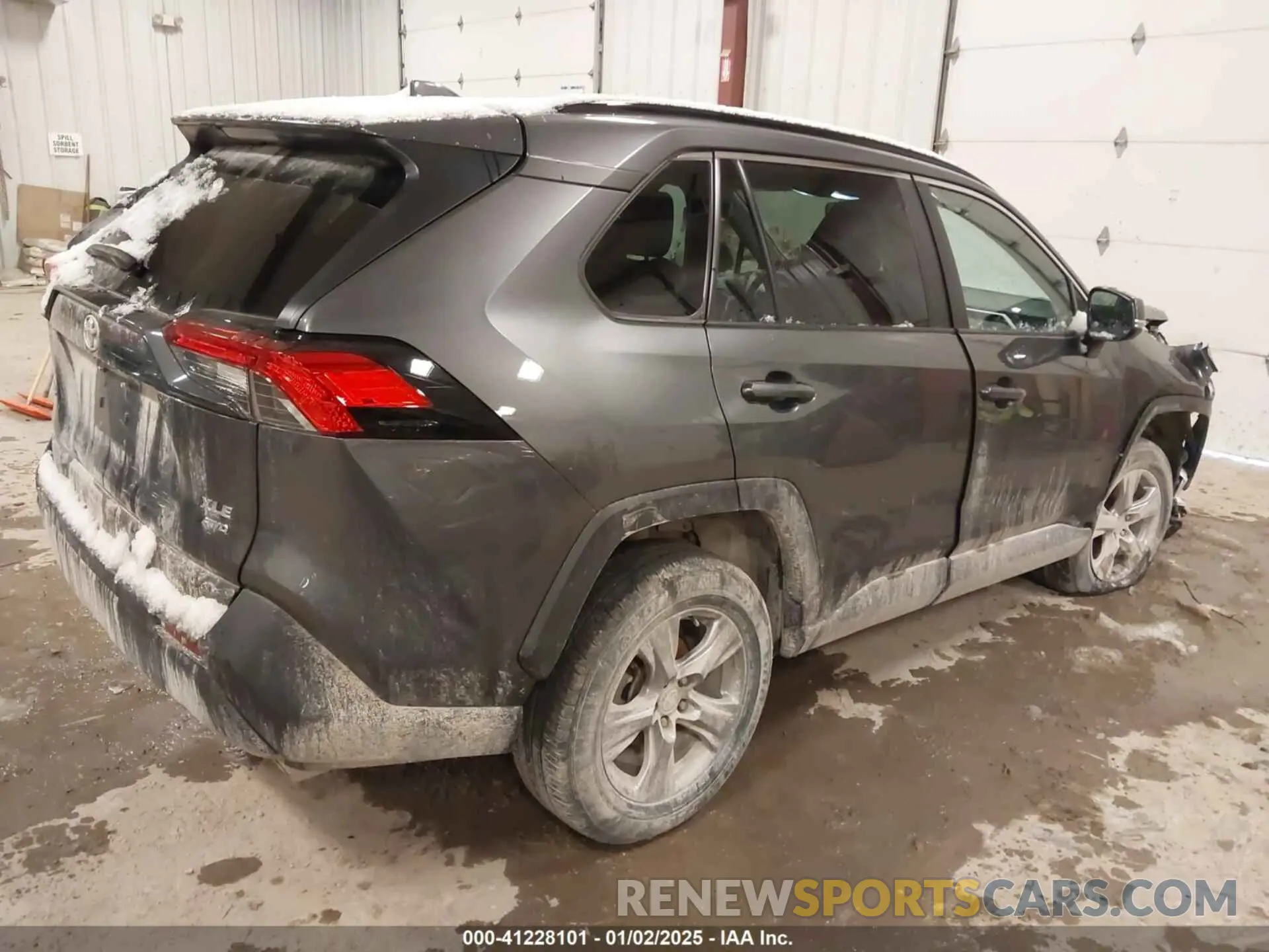 4 Фотография поврежденного автомобиля 2T3P1RFV5NC303833 TOYOTA RAV4 2022
