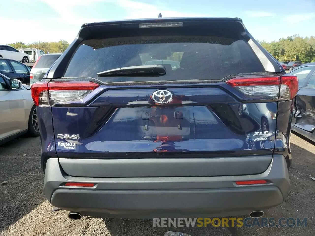 6 Фотография поврежденного автомобиля 2T3P1RFV5NW249125 TOYOTA RAV4 2022
