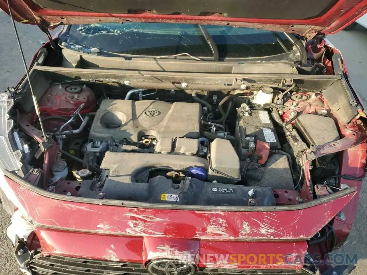 12 Фотография поврежденного автомобиля 2T3P1RFV5NW283209 TOYOTA RAV4 2022