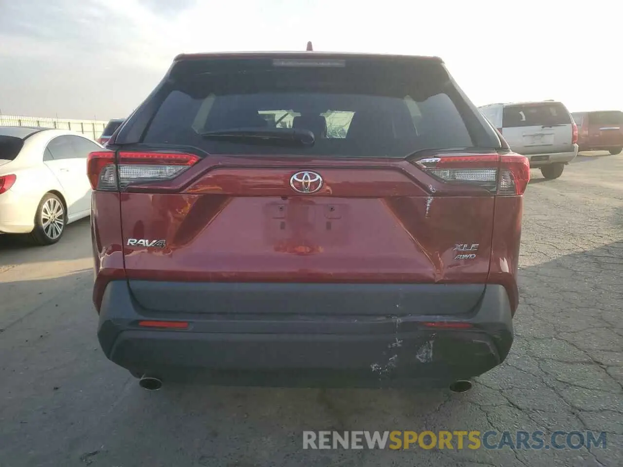 6 Фотография поврежденного автомобиля 2T3P1RFV5NW283209 TOYOTA RAV4 2022