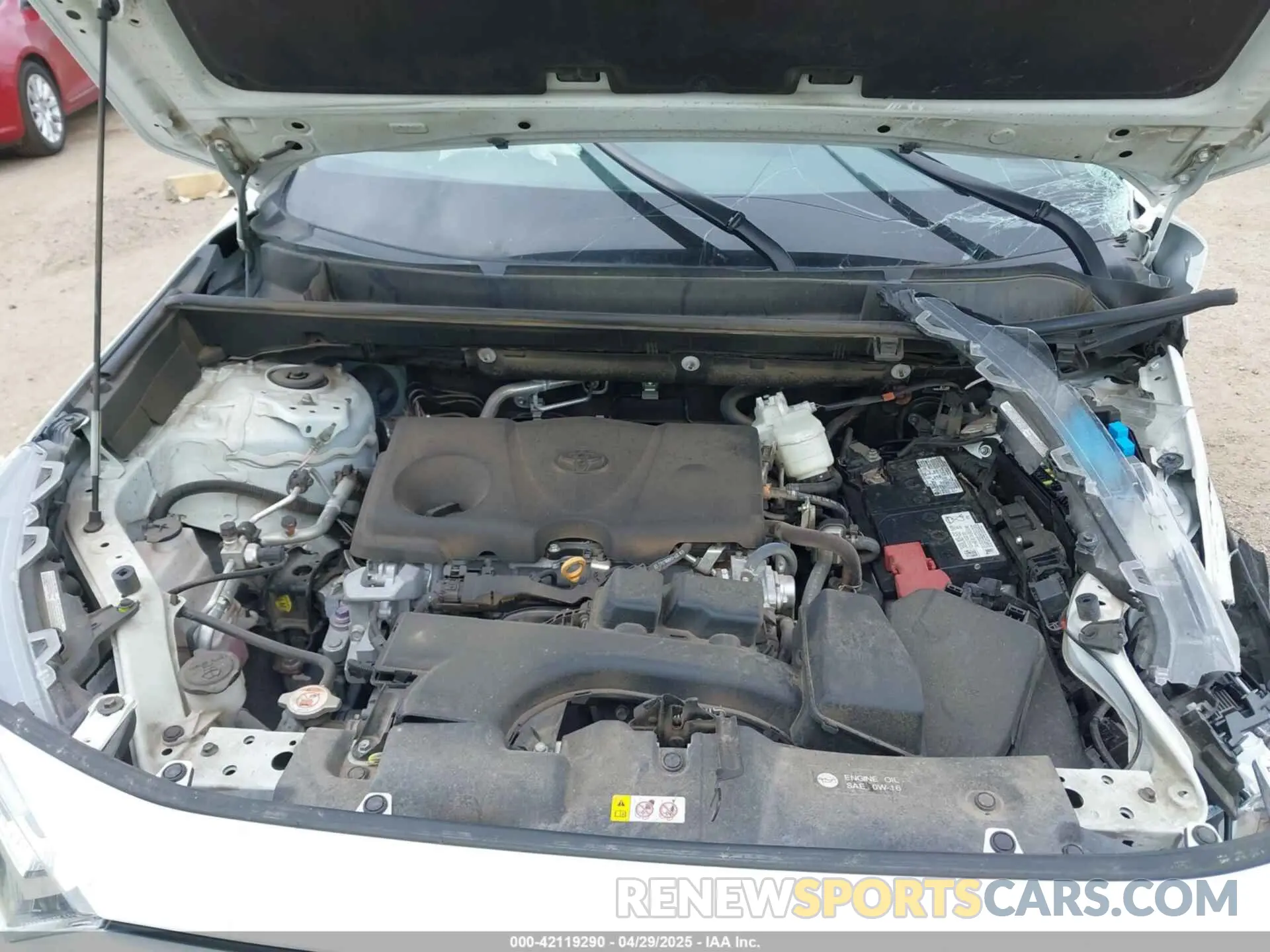 10 Photograph of a damaged car 2T3P1RFV6NC268137 TOYOTA RAV4 2022
