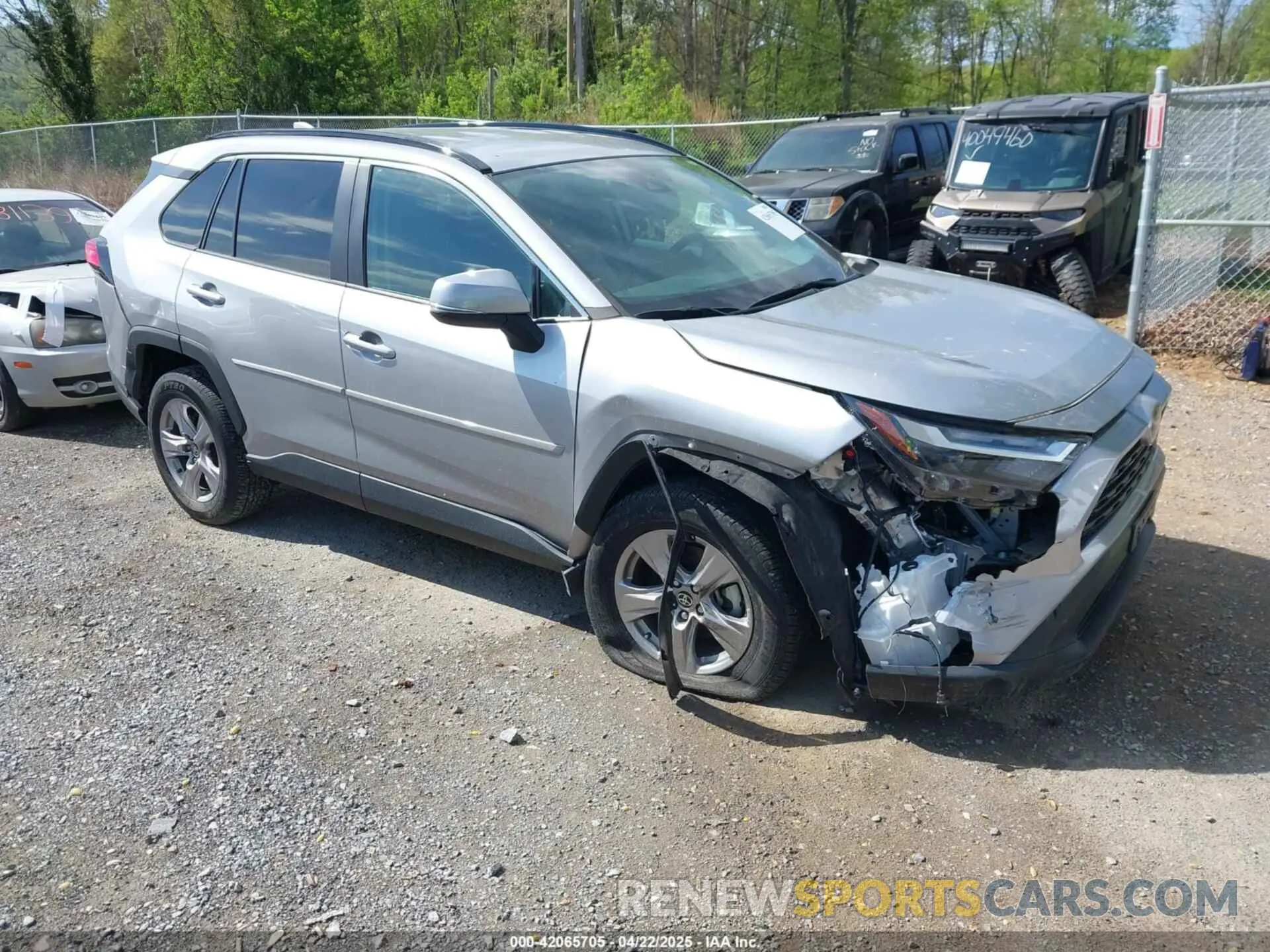 1 Фотография поврежденного автомобиля 2T3P1RFV7NC315451 TOYOTA RAV4 2022