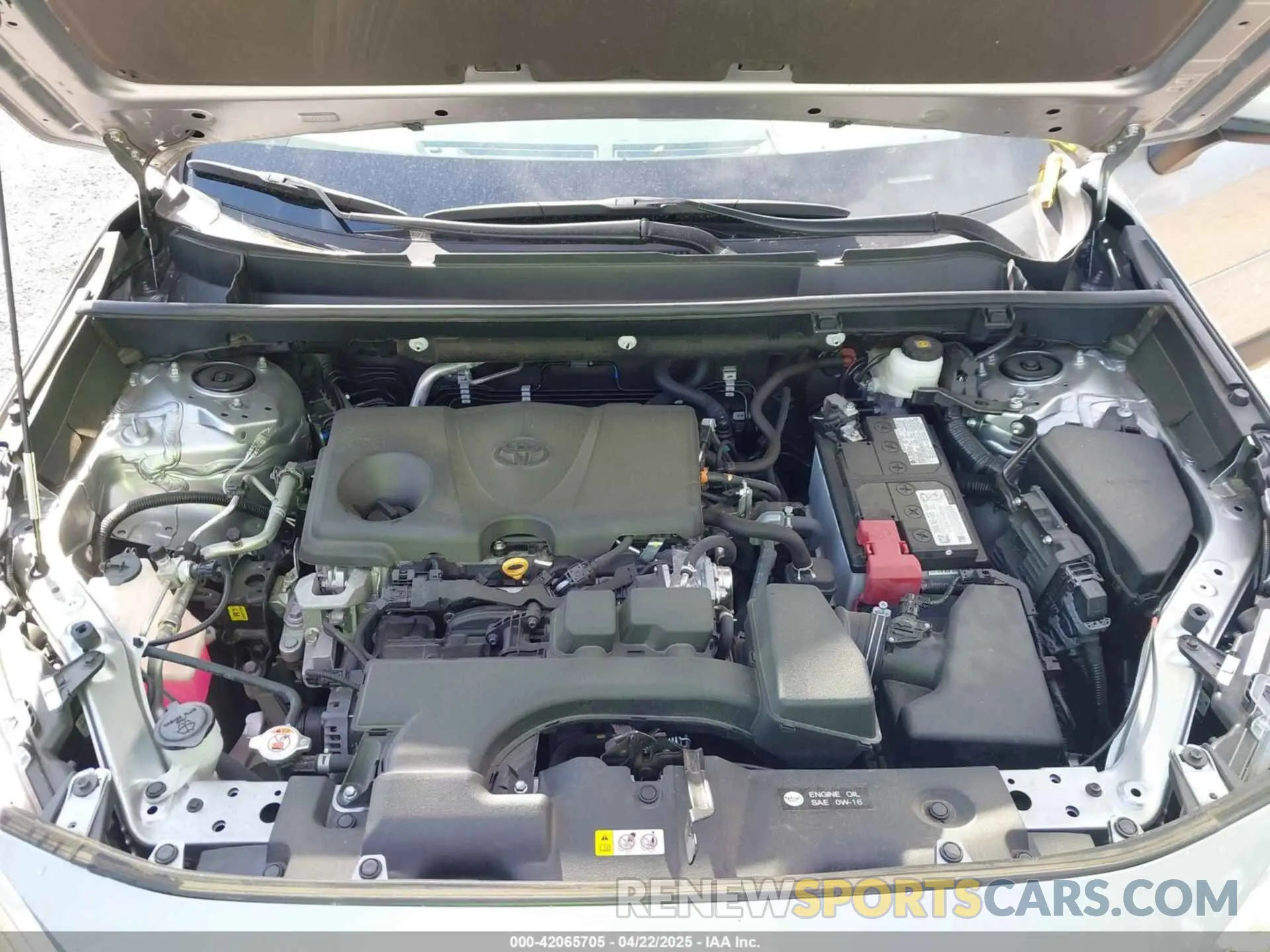 10 Фотография поврежденного автомобиля 2T3P1RFV7NC315451 TOYOTA RAV4 2022